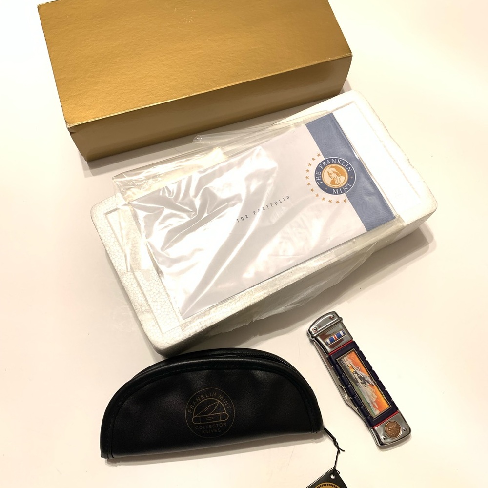Franklin Mint USN F4 Phantom with Box and Case